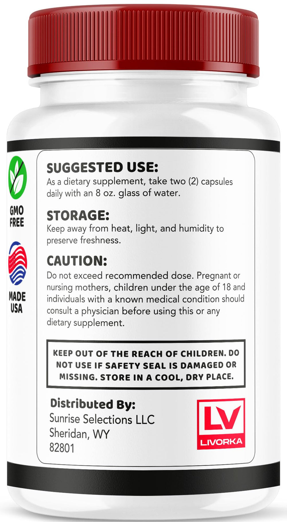 LIVORKA Easy Flow Glycogen made in USA for quality.