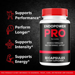 LIVORKA Endopower Pro pills back view showing labeling and packaging.