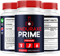 Enduraxe Prime bottle on shelf with soft lighting
