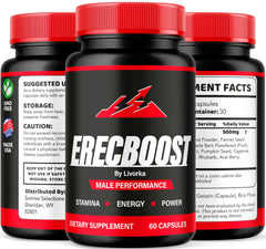 LIVORKA ErecBoost 5-pack box, convenient supply for ongoing wellness routine.