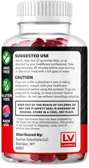 LIVORKA Ereforce Gummies month-supply graphic highlighting five months of use.