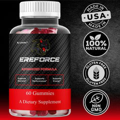LIVORKA Ereforce Gummies serving suggestion for daily use.