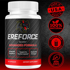 LIVORKA Ereforce blister packaging highlighting easy dosing