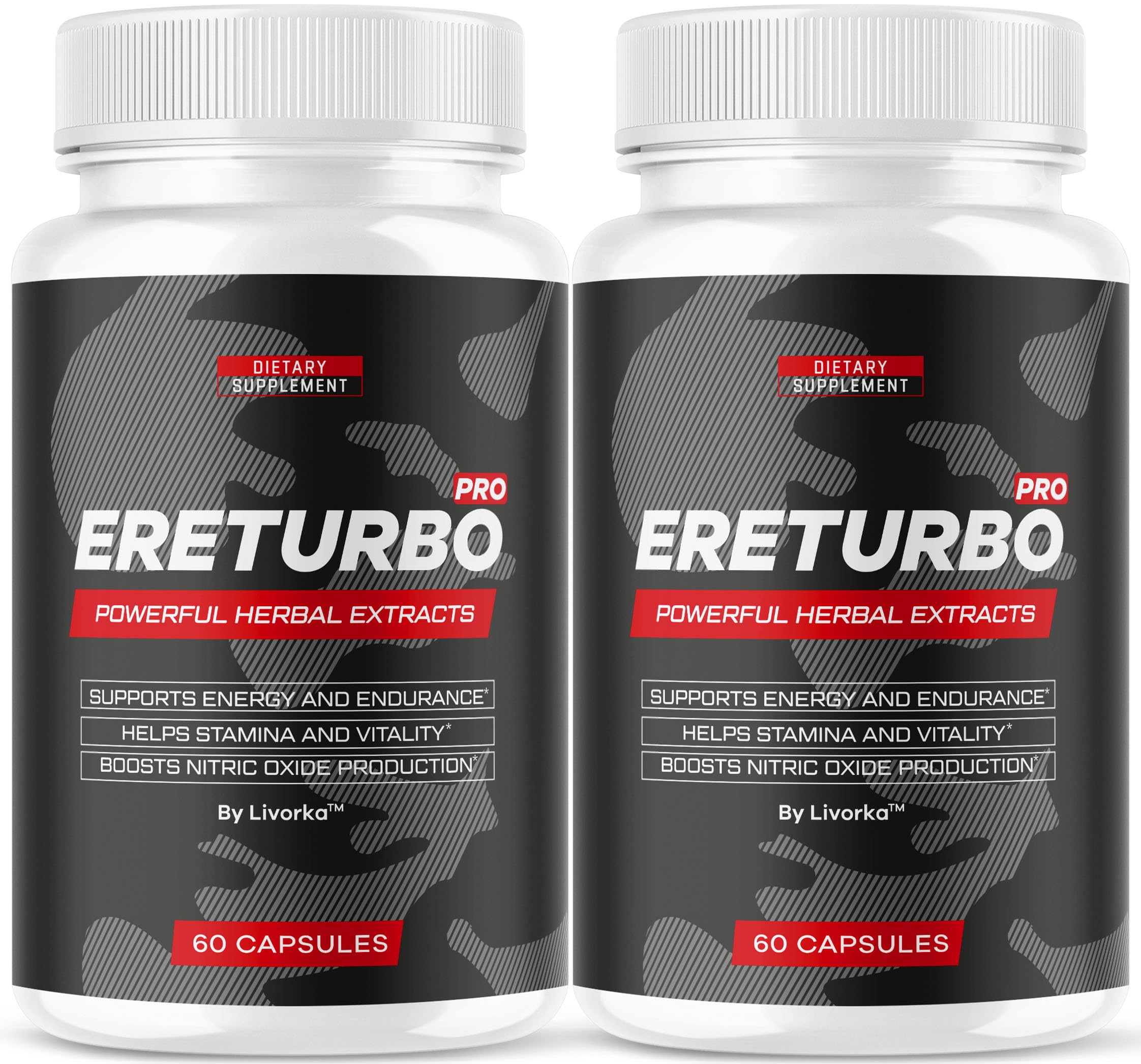 LIVORKA Ereturbo Pro bottle for daily energy support.