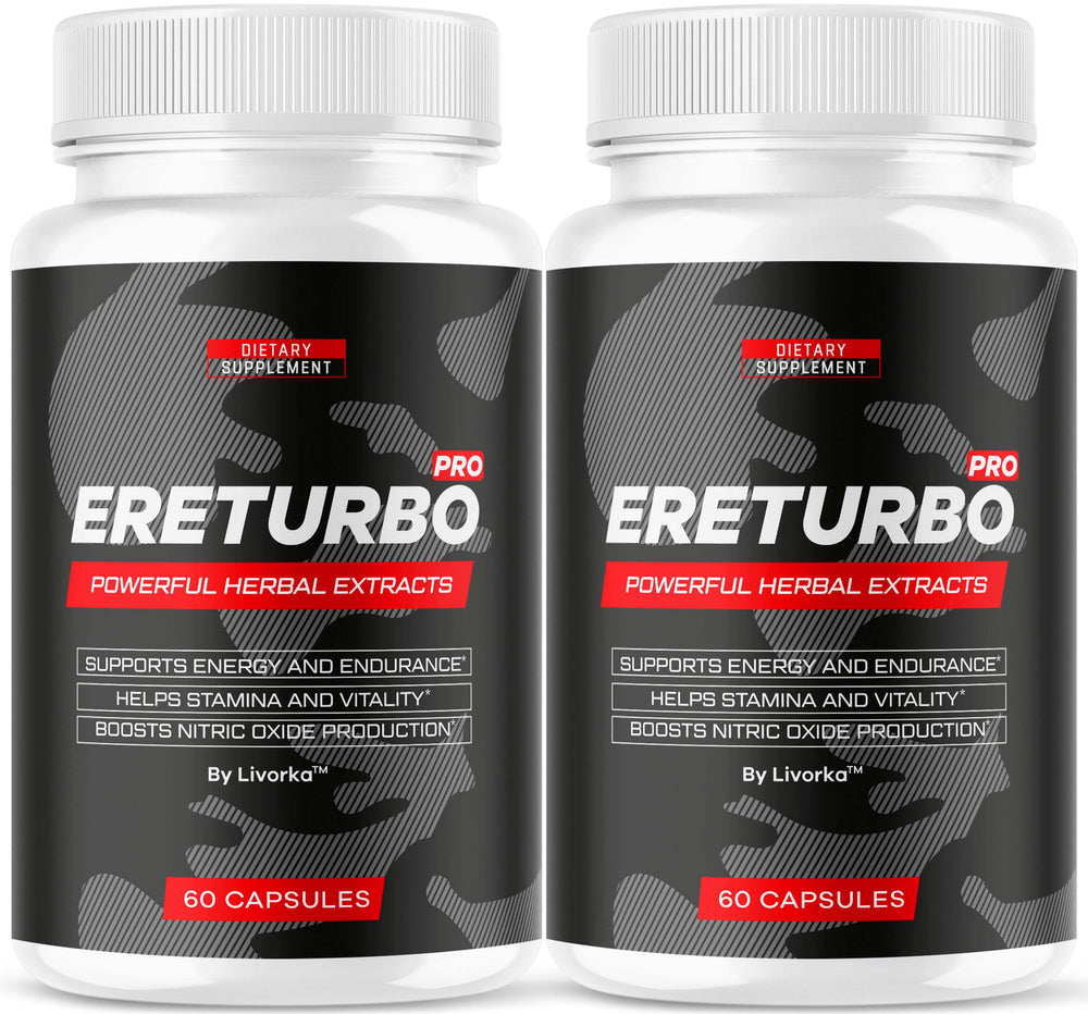 LIVORKA Ereturbo Pro bottle for daily energy support.
