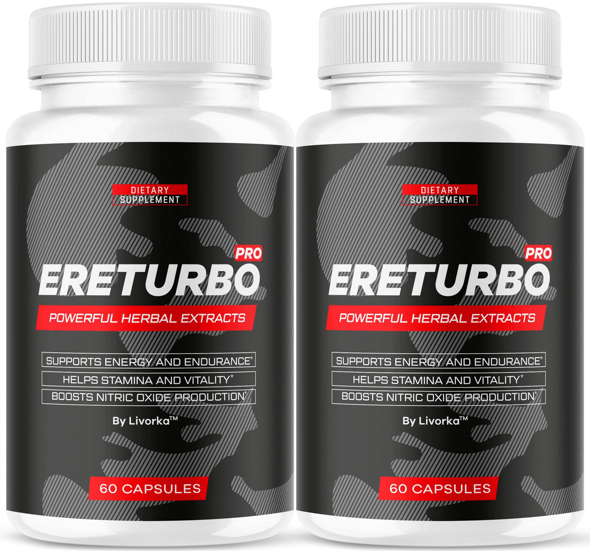 LIVORKA Ereturbo Pro bottle for daily energy support.