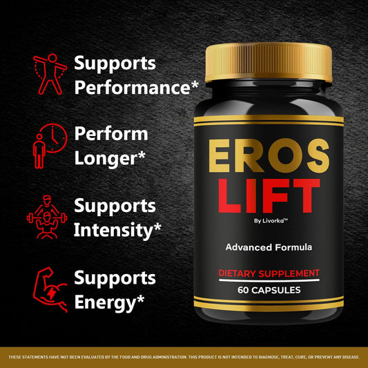 LIVORKA Eros Lift capsules close-up for daily vitality