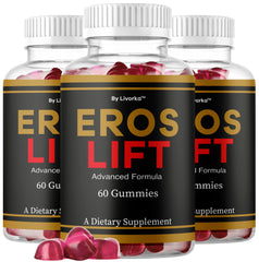 LIVORKA Eros Lift Gummies packshot for daily wellness support