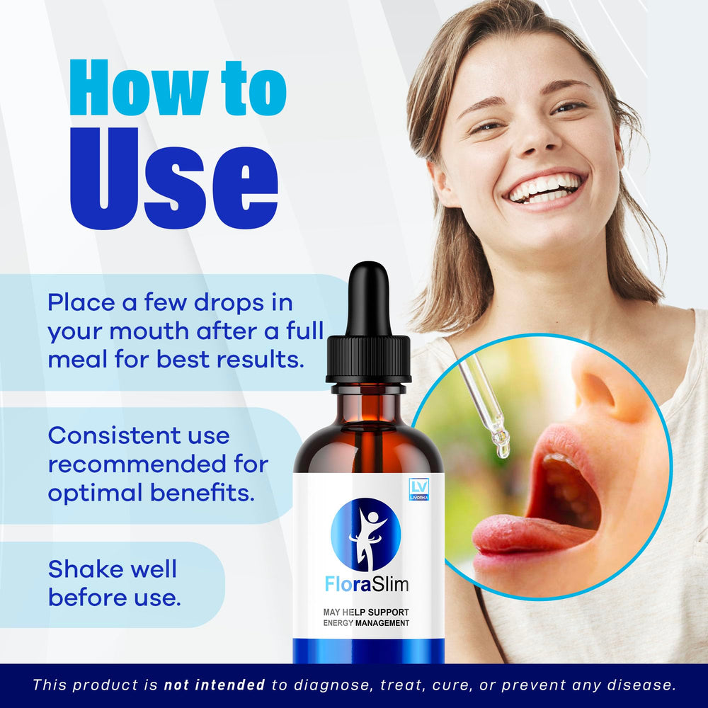 LIVORKA FloraSlim dropper demonstrates precise daily dose