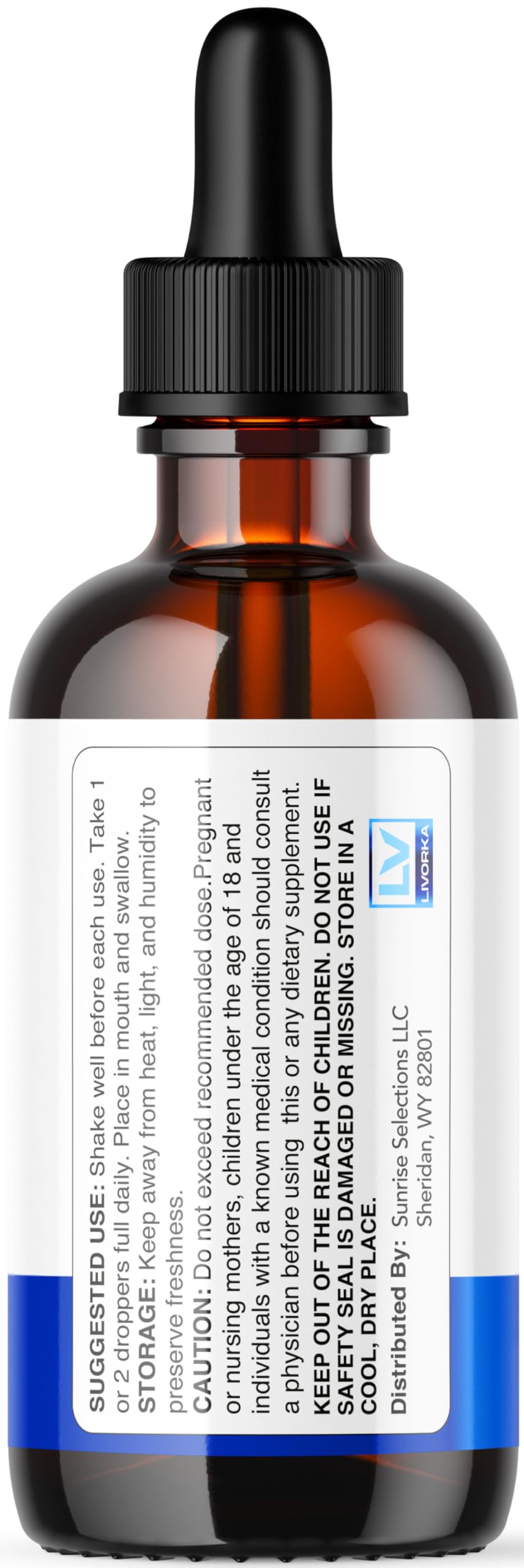 LIVORKA FloraSlim ingredient label close-up shows transparent sourcing