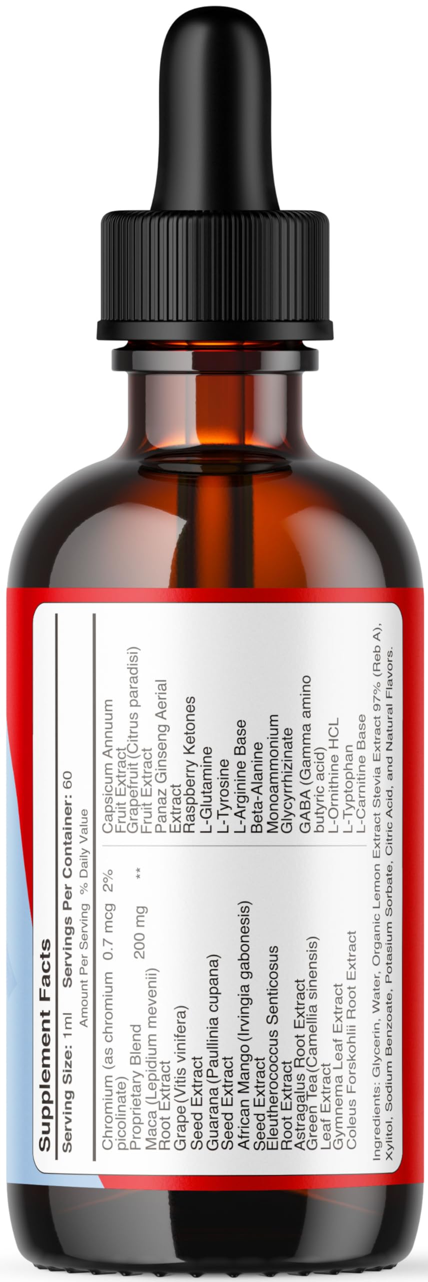 LIVORKA Free Sugar Pro Drops on kitchen counter for quick drink mix.