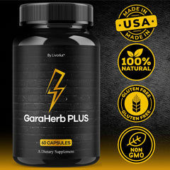 LIVORKA GaraHerb Plus capsules on kitchen counter as part of a daily ritual