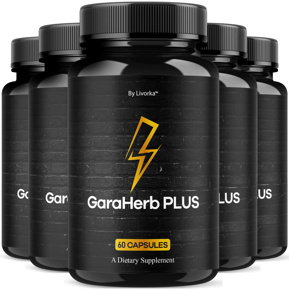 LIVORKA GaraHerb Plus capsules pack front for daily wellness routine