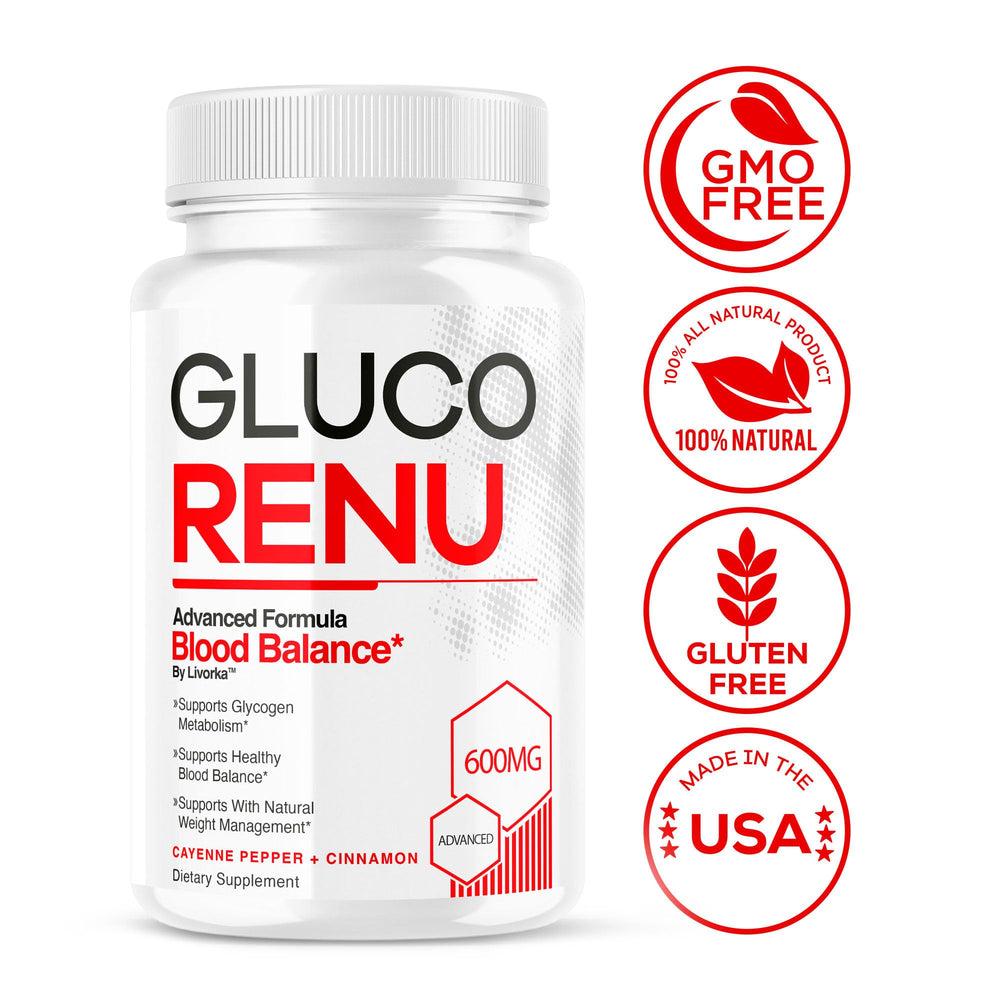 LIVORKA Gluco Renu vegan and Non-GMO formulation.