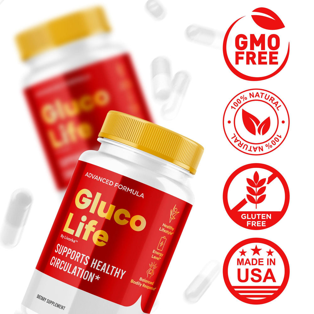 GlucoLife nutrition facts panel for quick reference by LIVORKA