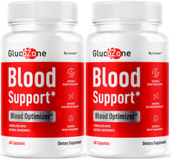 LIVORKA GlucoZone bottle front shows the natural wellness blend for everyday use.