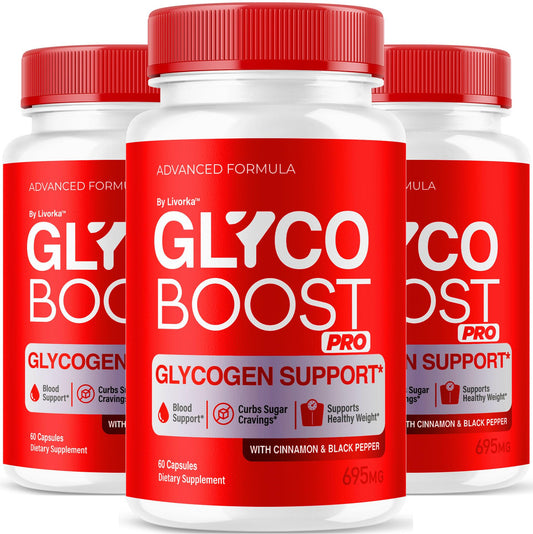 LIVORKA Glyco Boost Pro bottle front view for daily wellness