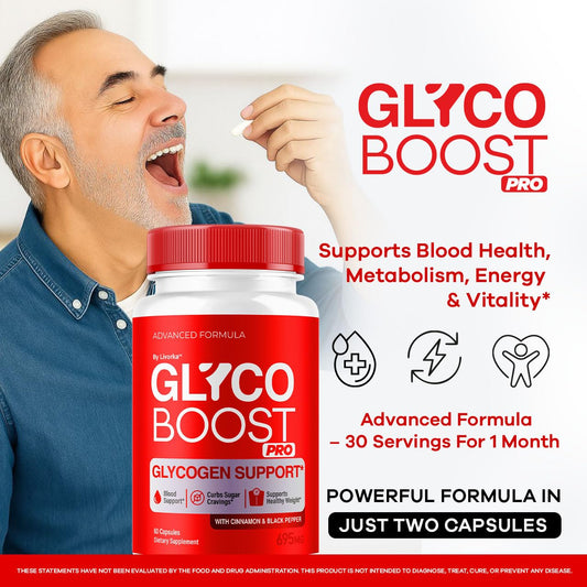 LIVORKA Glyco Boost Pro capsules close-up for easy daily intake