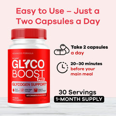 LIVORKA Glyco Boost Pro label close-up showing ingredients at a glance