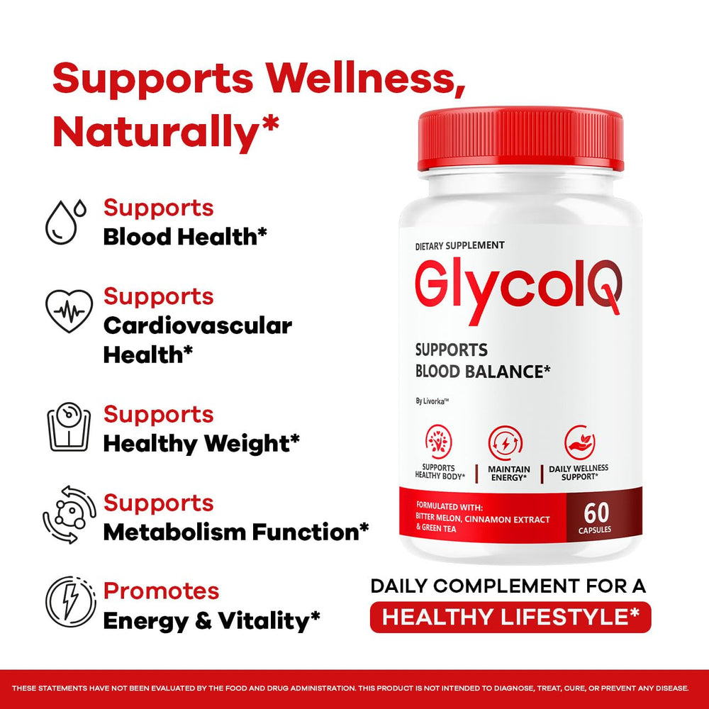 LIVORKA Glyco IQ ingredient panel emphasizes high-quality natural components.