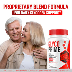 Glyco Prime capsules close-up, easy-to-swallow.
