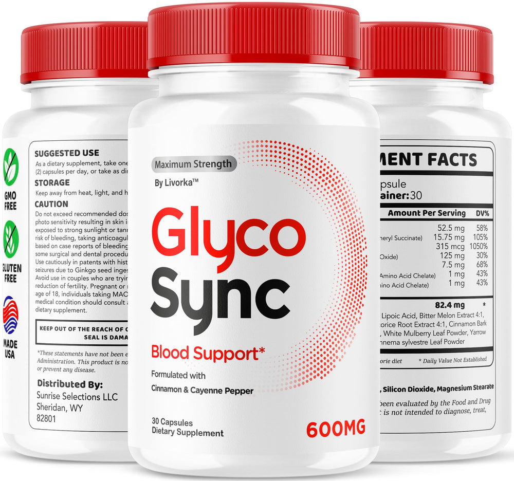 LIVORKA Glyco Sync 90-capsule bundle supports a three-month regimen