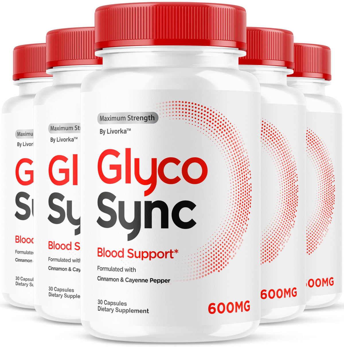 LIVORKA Glyco Sync Balance bottle emphasizes daily wellness support in a clean kitchen scene.