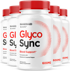LIVORKA Glyco Sync Balance bottle emphasizes daily wellness support in a clean kitchen scene.