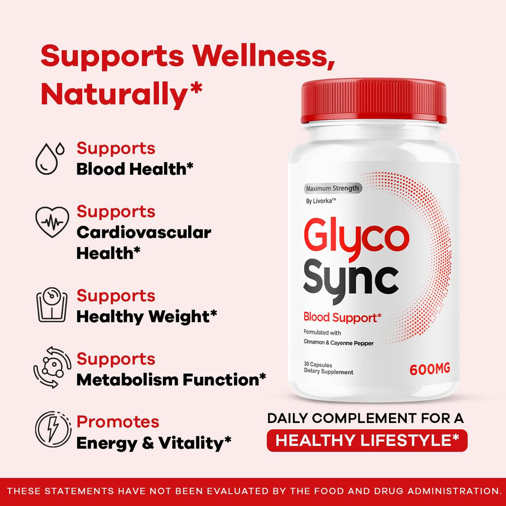 LIVORKA Glyco Sync Balance label underscores USA-made quality and tested consistency.