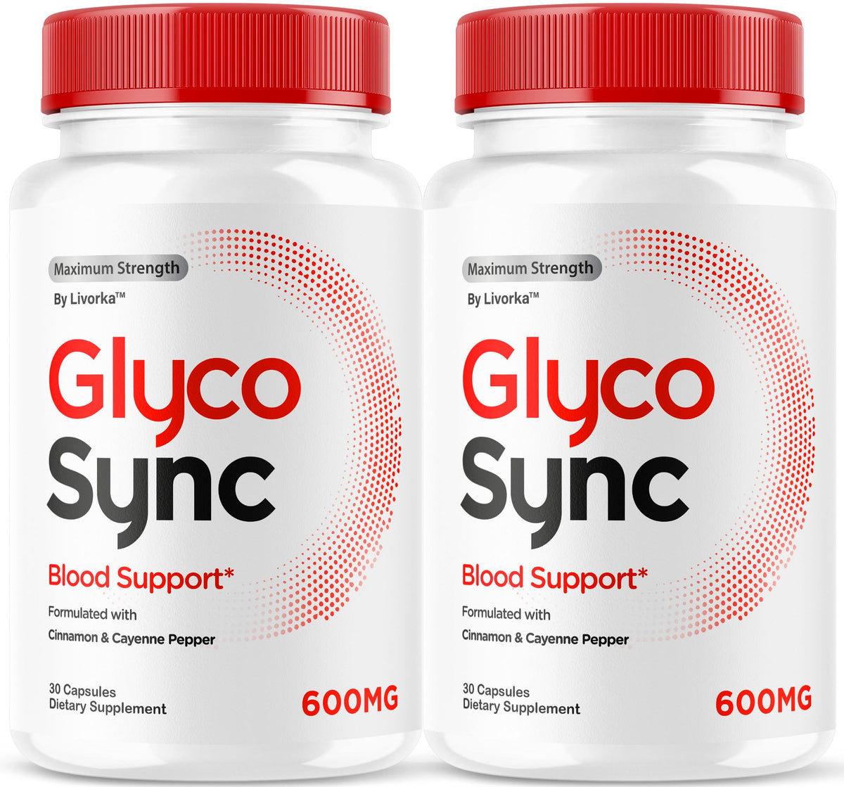 LIVORKA Glyco Sync capsules bottle front for daily wellness routine
