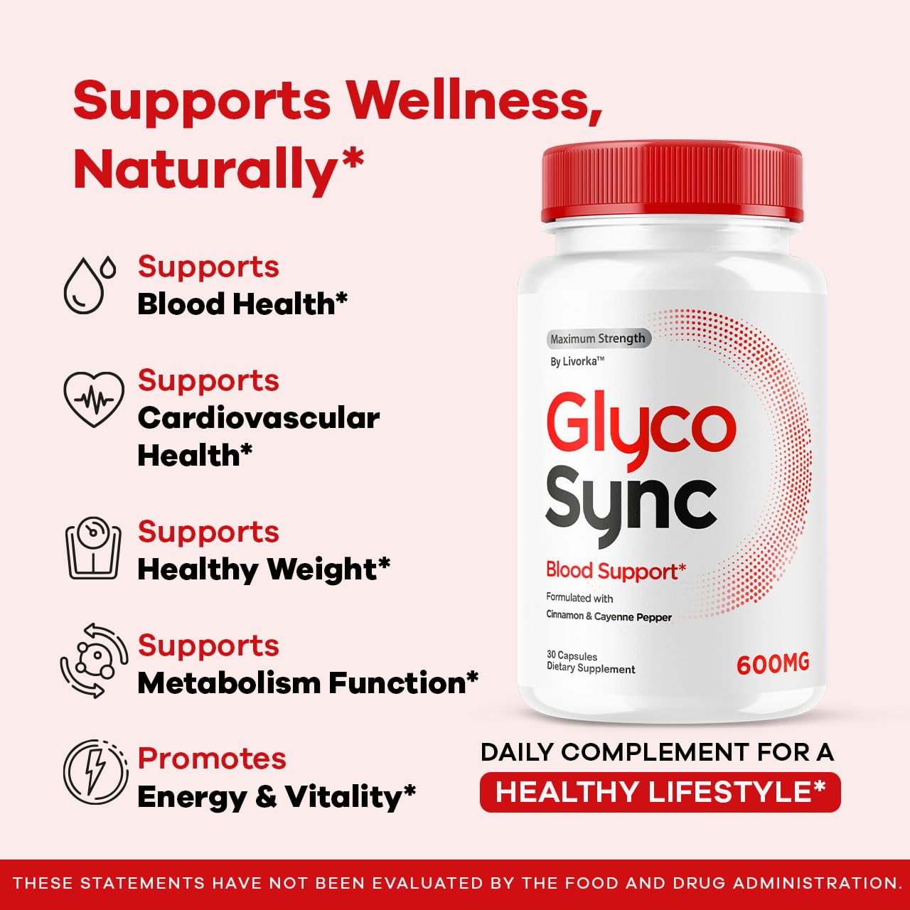 LIVORKA Glyco Sync label detail showing quality and USA manufacturing