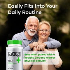 Livorka Glycogen Plus pack on table hints at portable wellness option