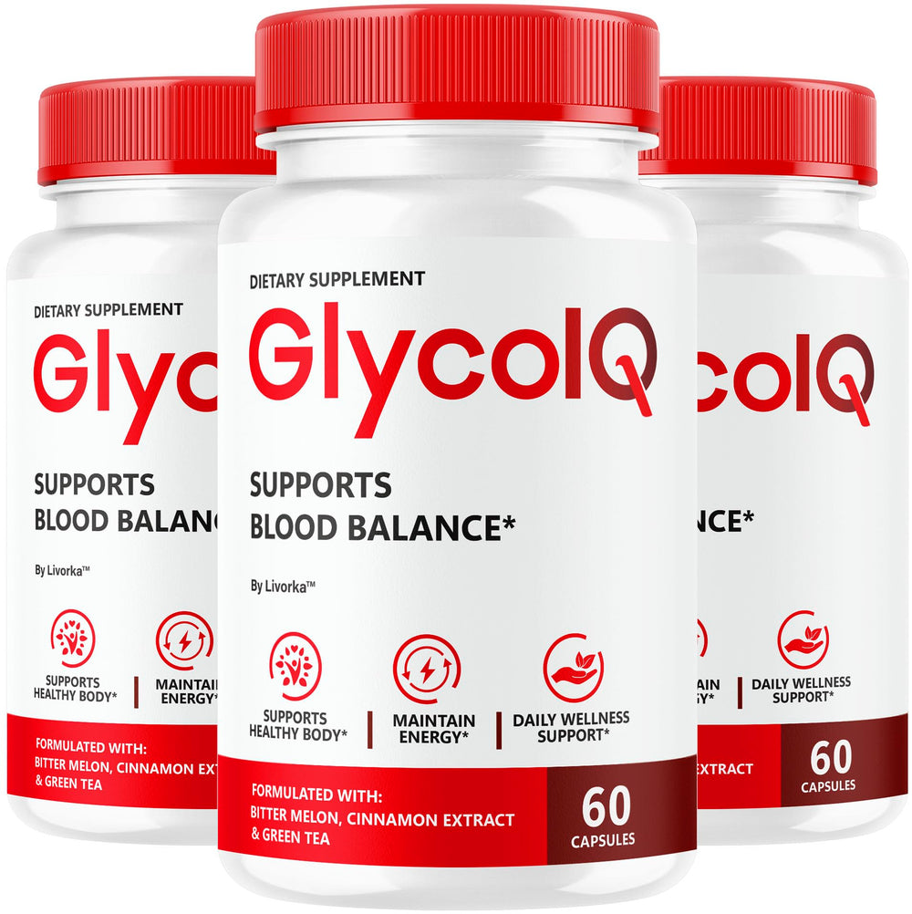 LIVORKA GlycoIQ bottle closed, premium packaging for daily wellness.