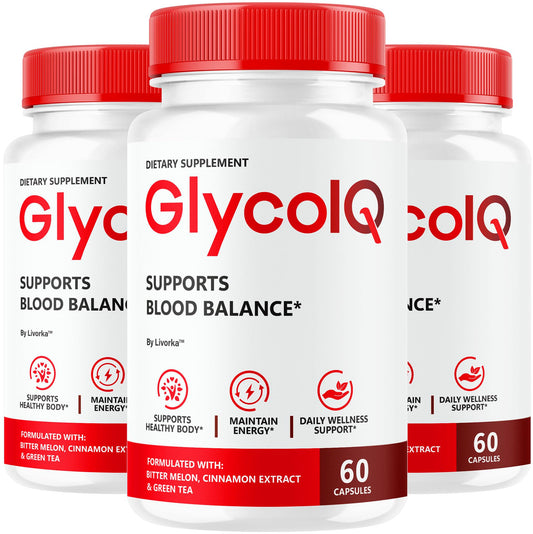 LIVORKA GlycoIQ bottle closed, premium packaging for daily wellness.