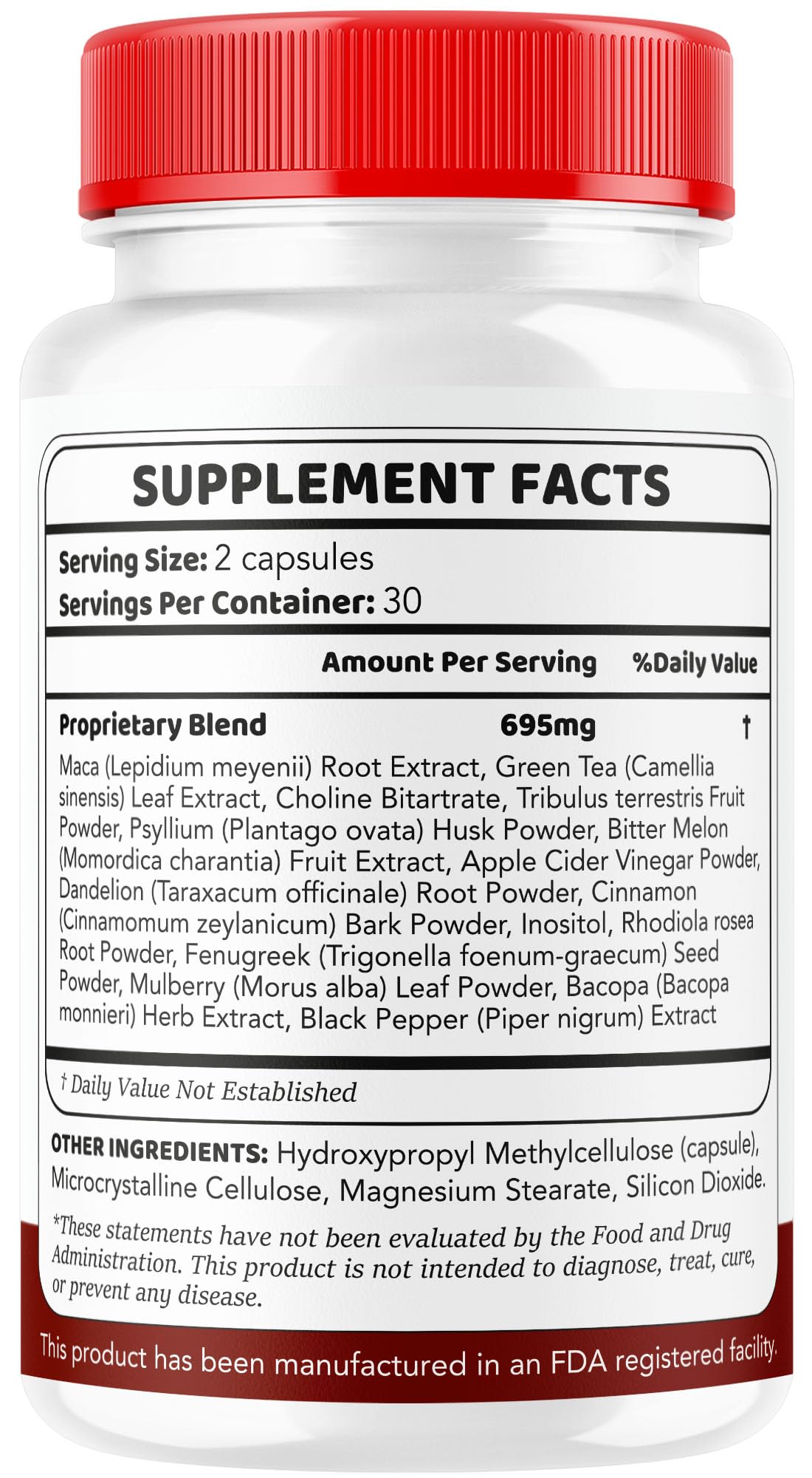 GlycoIQ two-month supply graphic showing dual bottle setup.