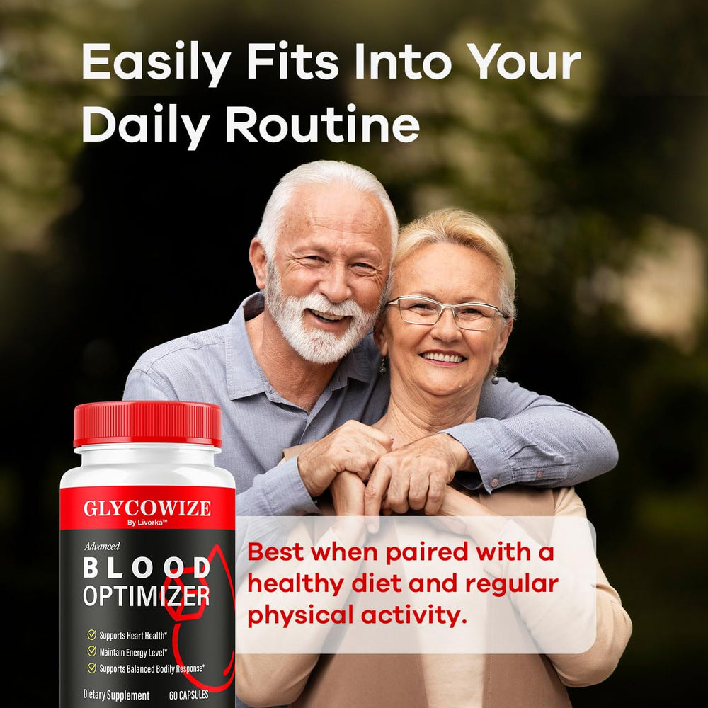 LIVORKA Glycowize daily-dose concept with calendar reminder supports consistent routine.