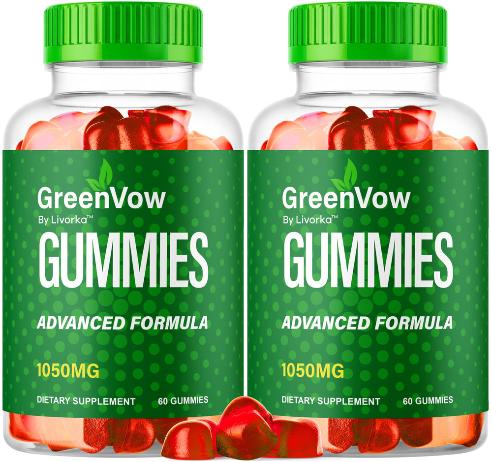 LIVORKA GreenVow Gummies bottle for daily natural support.