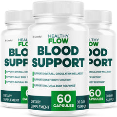 LIVORKA Healthy Flow bottle front showing premium daily supplement.