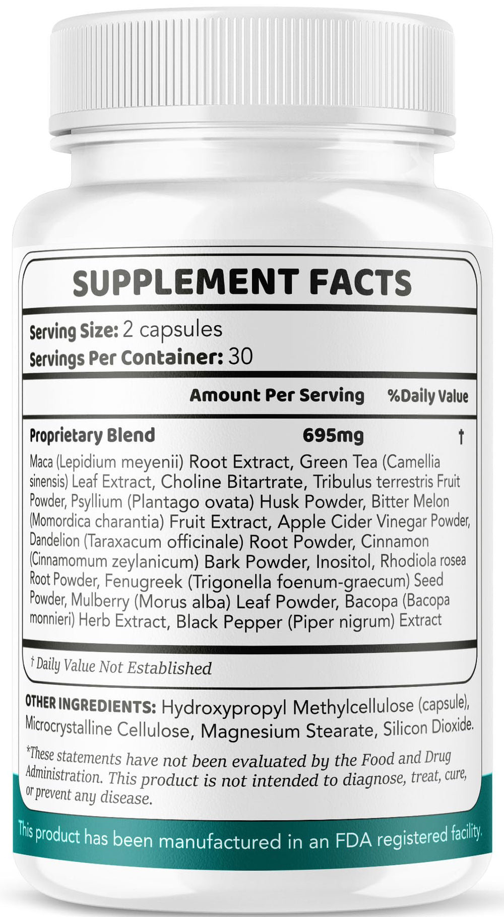 LIVORKA Healthy Flow Cleanse capsules-inside-view reveals compact capsules.