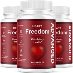 Livorka Heart Freedom bottle front view with capsules for daily wellness support