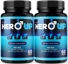 LIVORKA Hero Up bottle front for daily energy support.