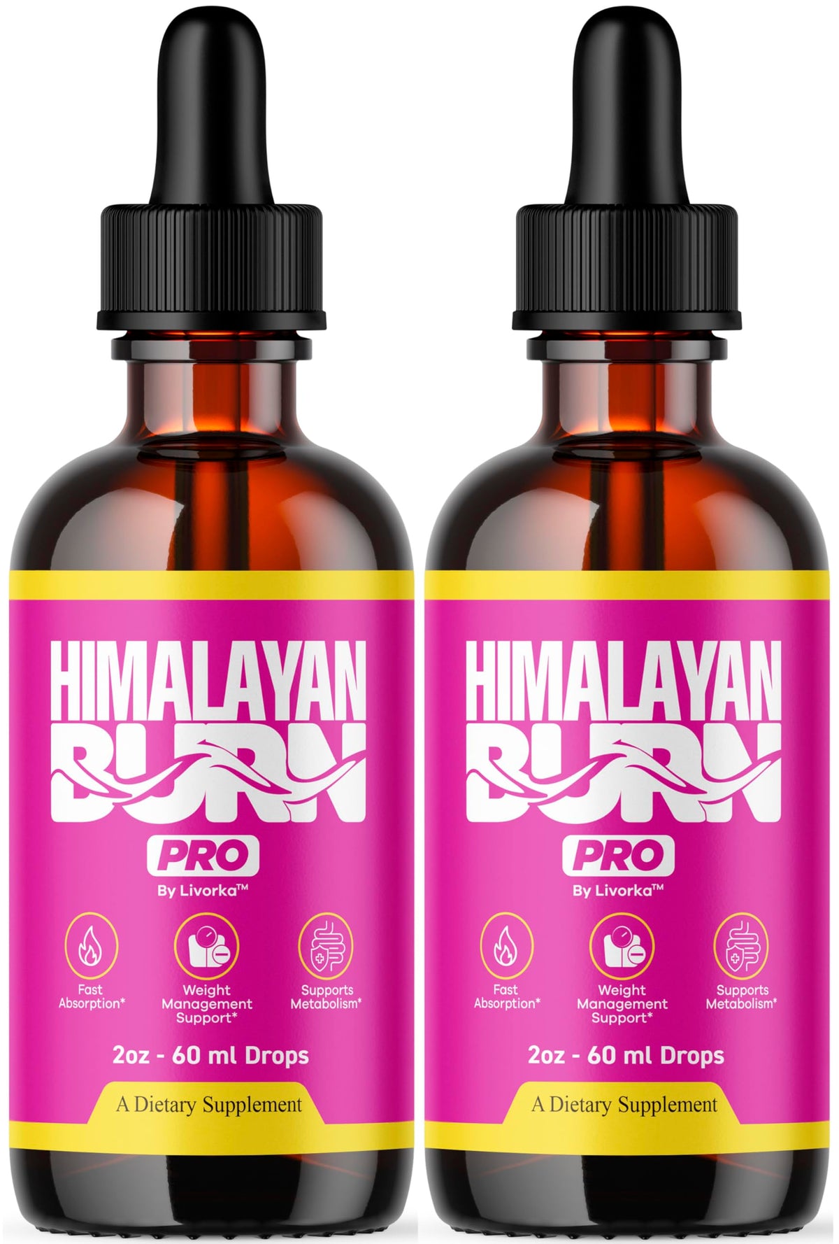 LIVORKA Himalayan Burn Pro bottle front for daily wellness support