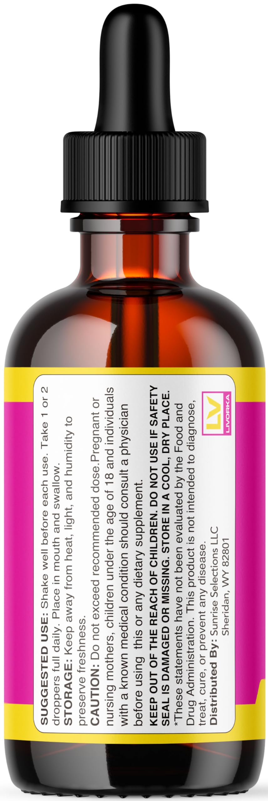 LIVORKA Himalayan Burn Pro pour action showing easy dosing