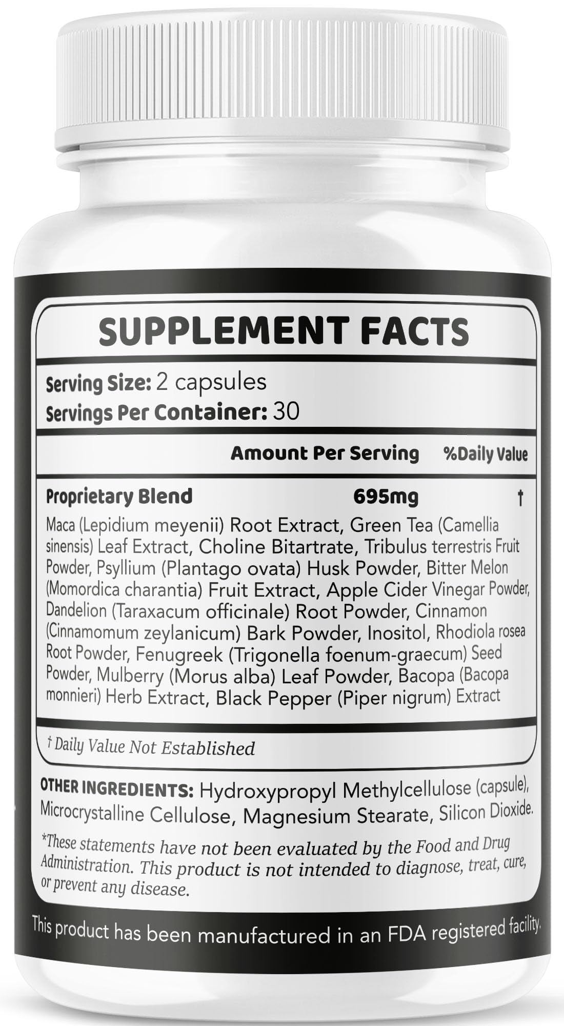 Natural ingredients highlight on LIVORKA Iron Horse Pro label.