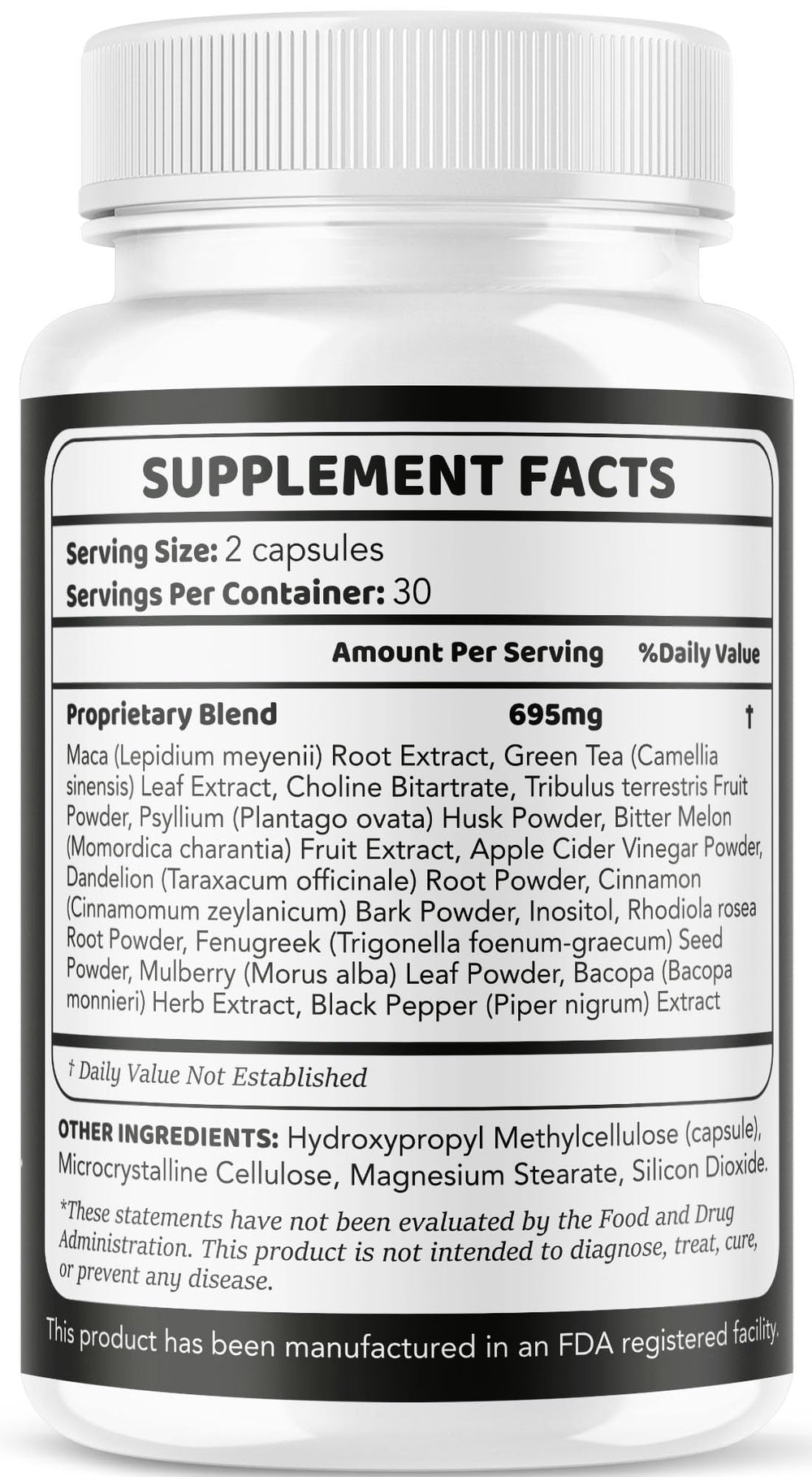 Natural ingredients highlight on LIVORKA Iron Horse Pro label.