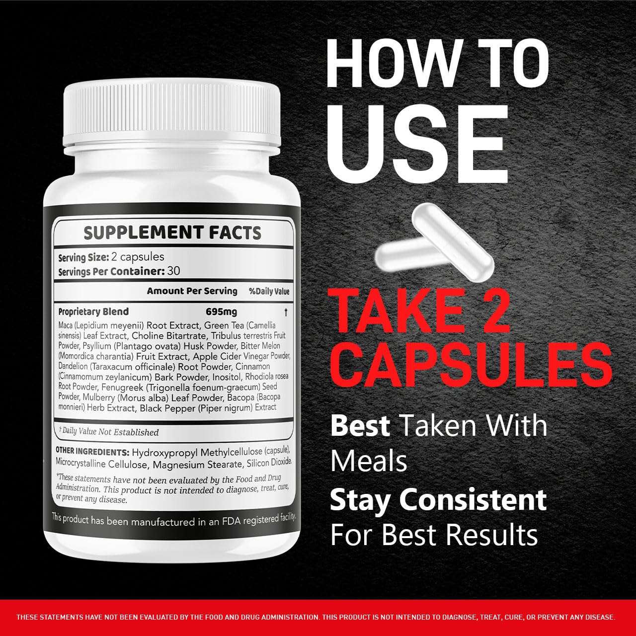 Close-up of Iron Horse Pro tablets highlighting compact capsule design.