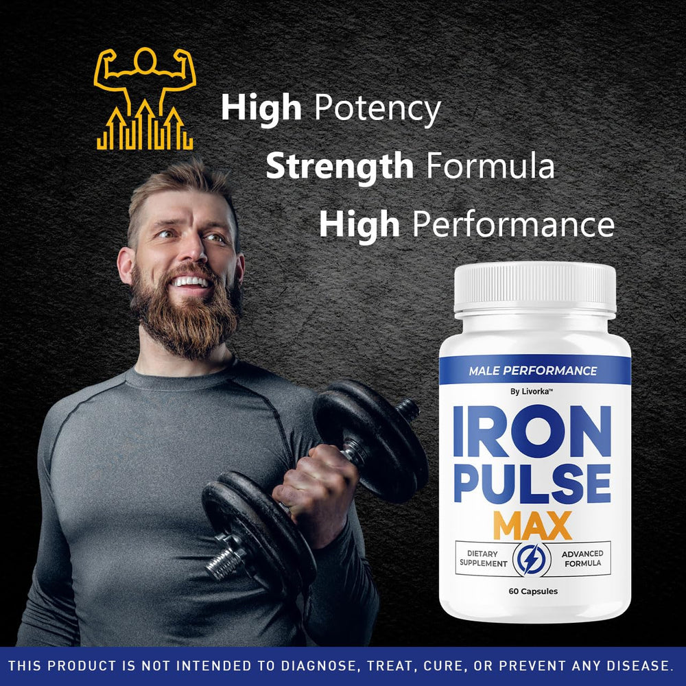 LIVORKA Iron Pulse Max two-pack front view for long-term supply