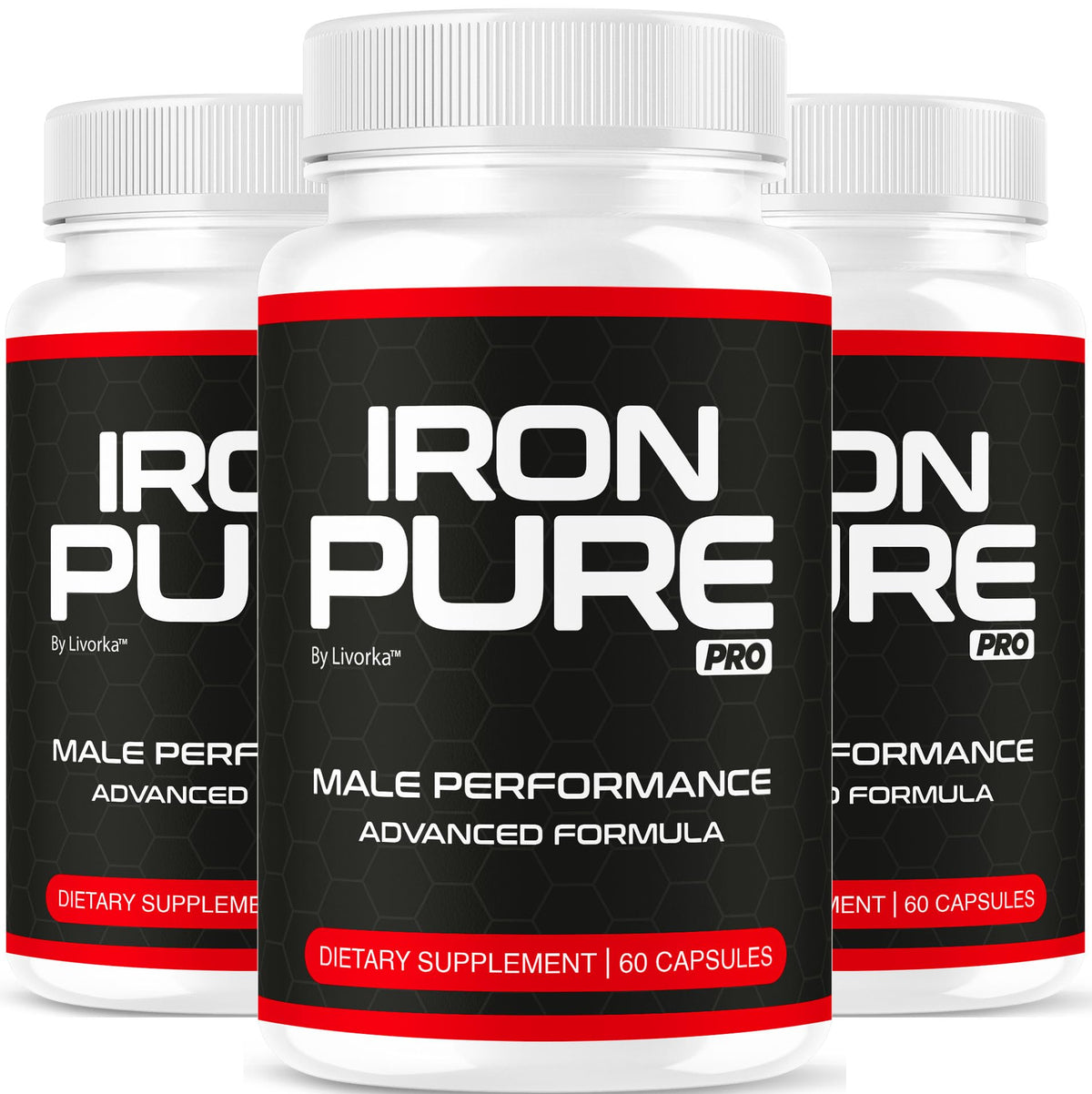 LIVORKA Iron Pure Pro bottle for daily wellness support