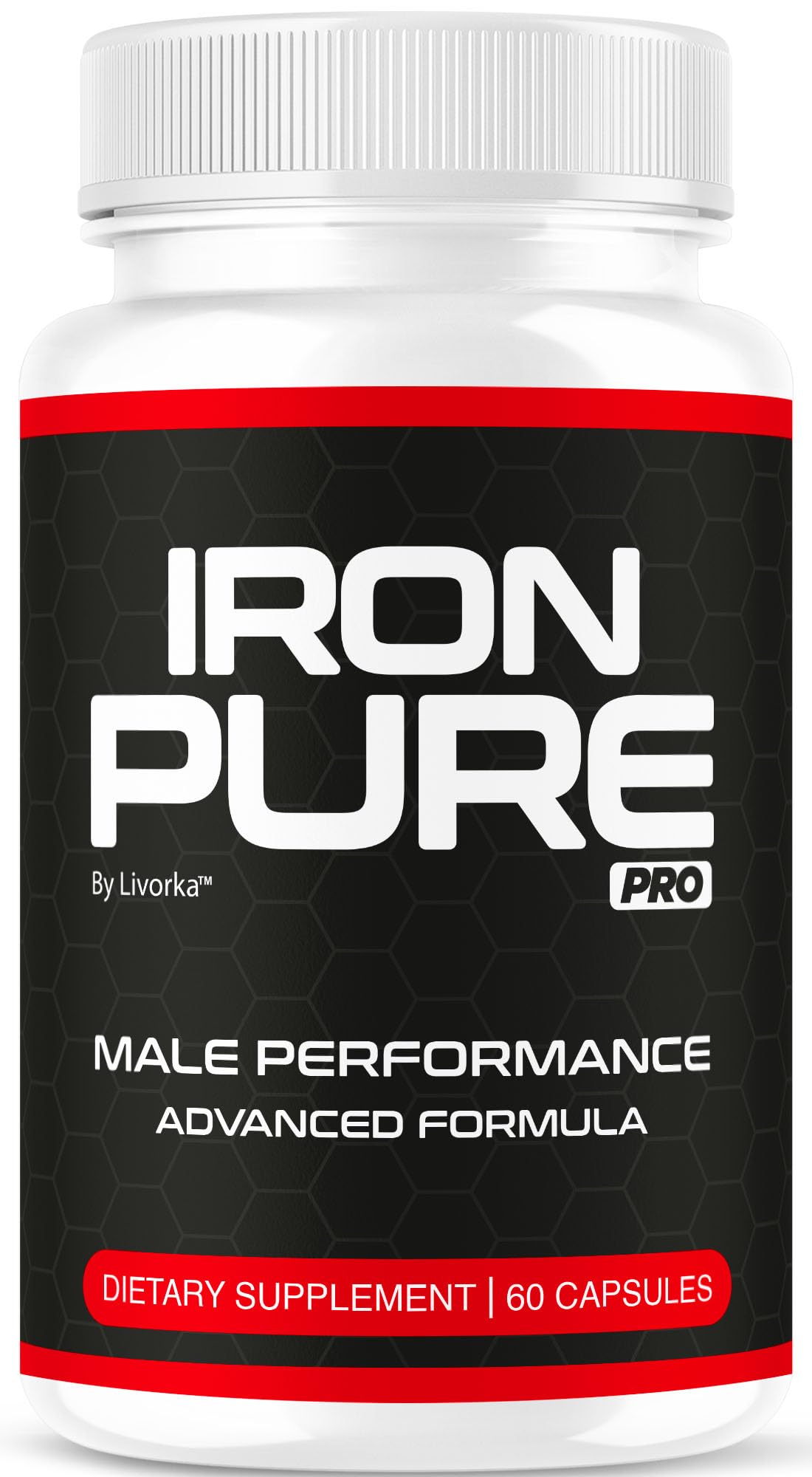 LIVORKA Iron Pure Pro bottle for daily wellness.