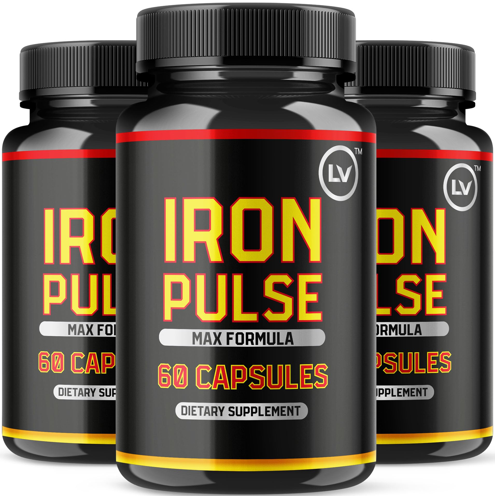 LIVORKA IronPulse bottle, convenient daily iron support in a clean display